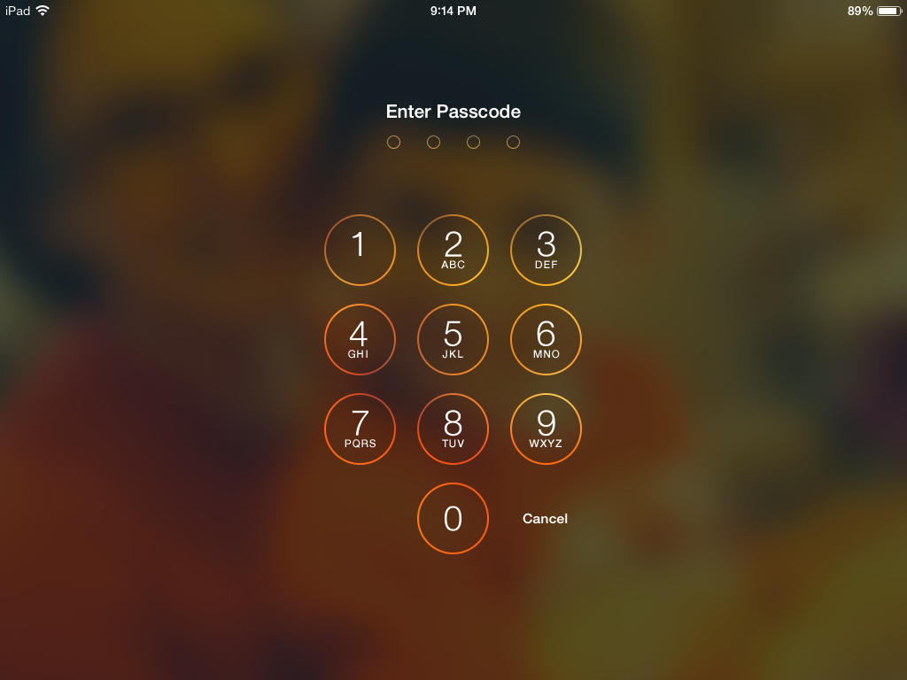 Iphone Password Wallpaper