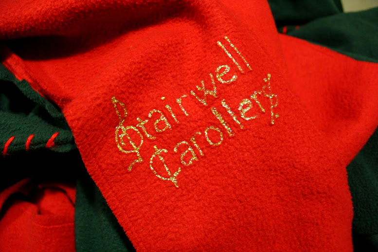 Stairwell Carollers scarf