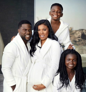 Kevin Hart's pregnant wife, Eniko shares new family photo with his kids