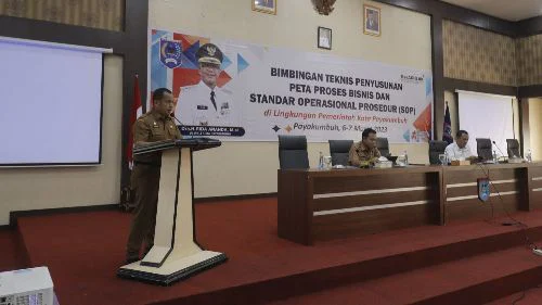 Pemerintah Kota Payakumbuh Gelar Bimtek Penyusunan Peta Proses Bisnis dan Standar Operasional Prosedur