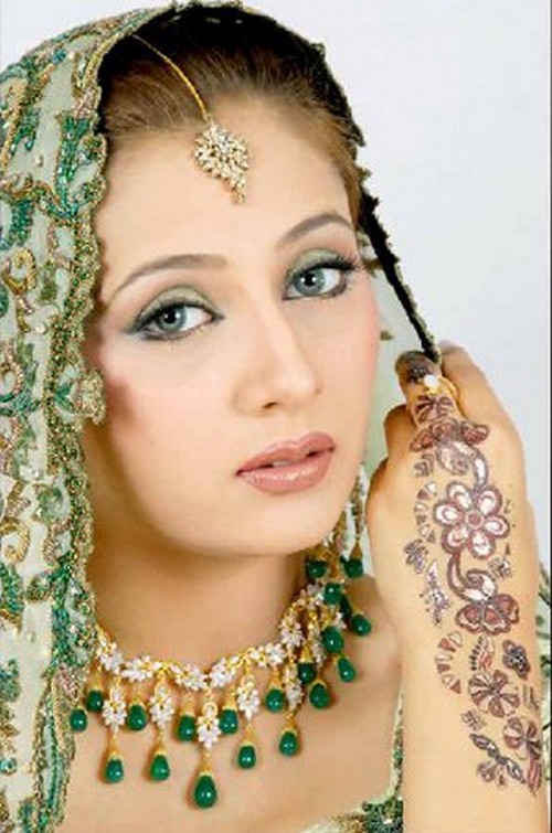 arabic bride makeup. hairstyles arabic bridal