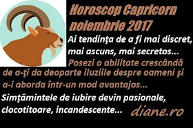 Horoscop  noiembrie 2017 Capricorn