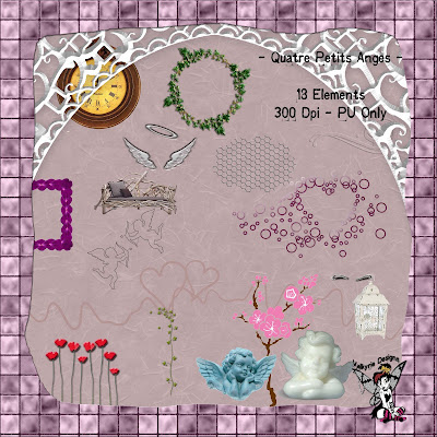 http://valkyriedesigns.blogspot.com/2009/08/freebie-kit-quatre-petits-anges.html