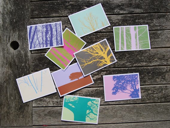 daily paper fix : tree prints