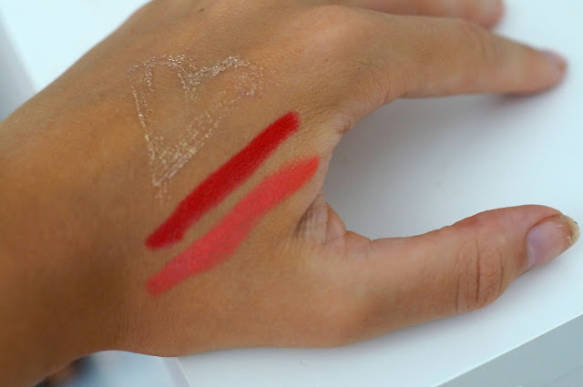 MUA lipstick swatch