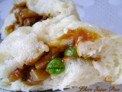 char siew bao, bbq pork bun