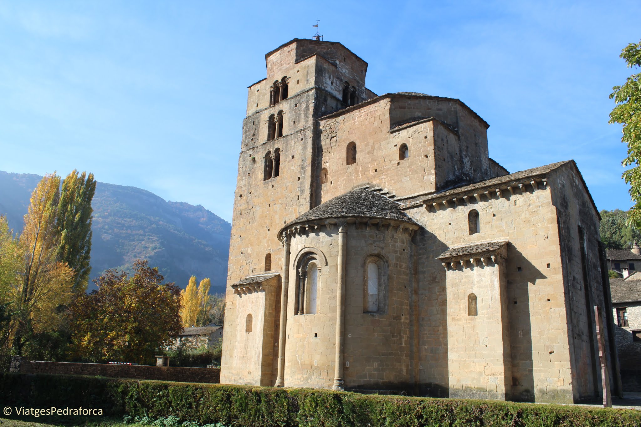 ruta del romànic de la Jacetània, Aragó, Pirineus, Osca, patrimoni cultural, art romànic