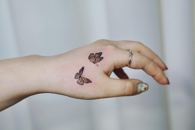 Mini tatuagens femininas 