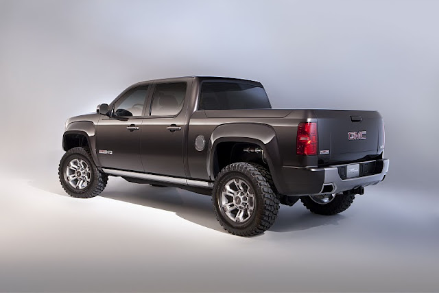 2011 gmc sierra all terrain hd concept rear side view 2011 GMC Sierra All Terrain HD