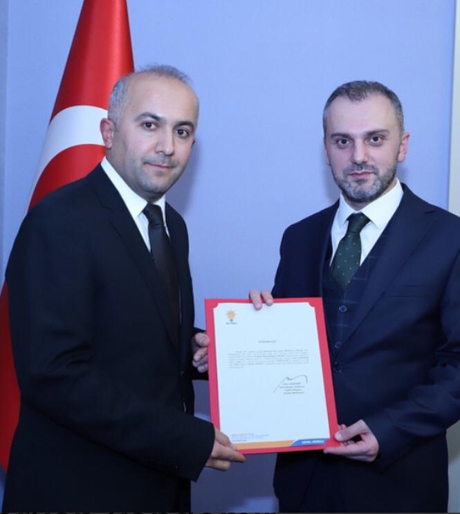 Akparti Bozkır ilçe Başkanı Kadir Güven seçildi.