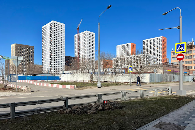 Щёлковское шоссе, строящийся жилой комплекс «Амурский парк»