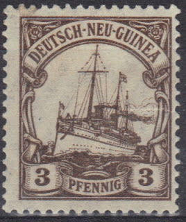 Germany New Guinea 1901 Kaiser’s Yacht “Hohenzollern”