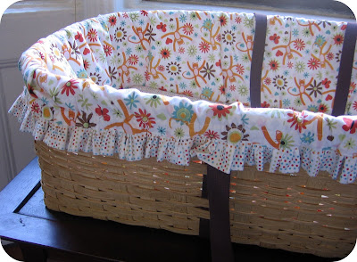   Moses Basket Bedding on Homemade By Jill  Homemade By My Mom