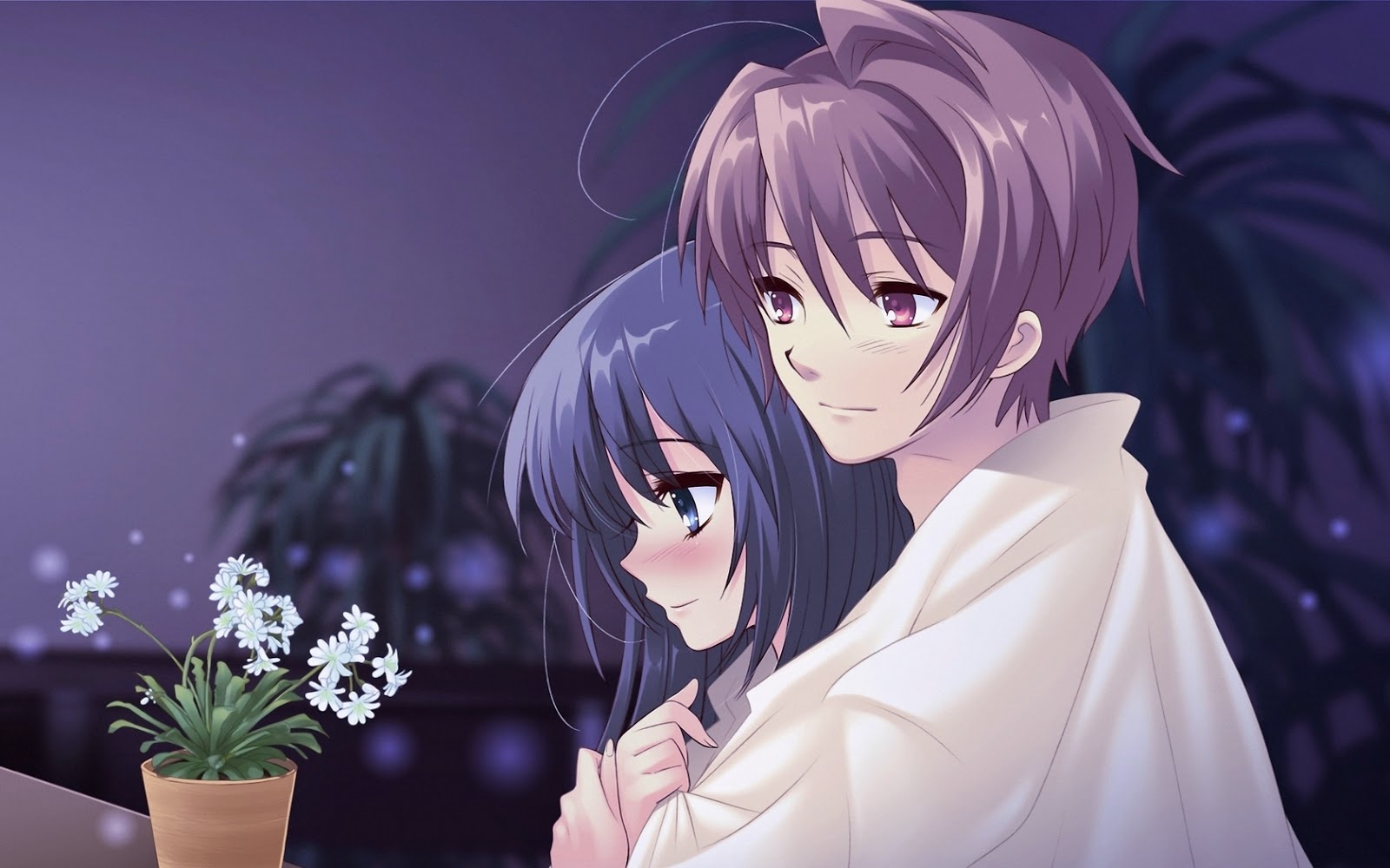 Cute Anime Love HD Wallpaper Free