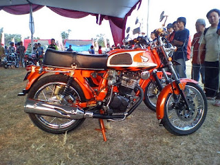 modifikasi cb 100 classic