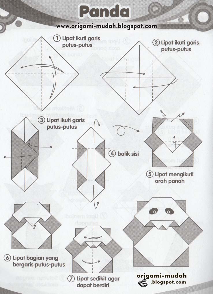 Inspirasi Istimewa Origami Binatang Mudah, Kerajinan Origami