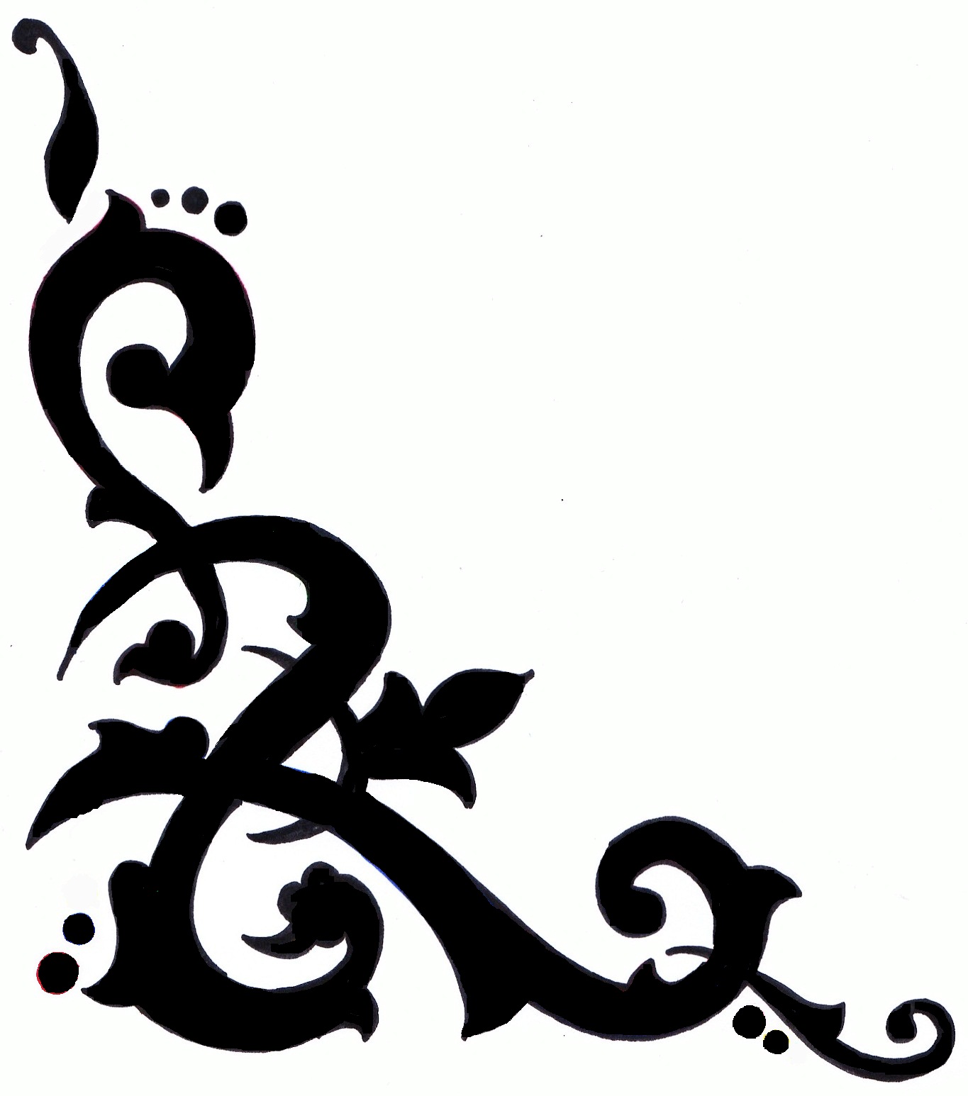 contoh ornamen motif tumbuhan KAMALUDIN GODEBAG