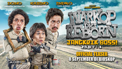 Film Warkop DKI Reborn (Jangkrik Boss 2016)