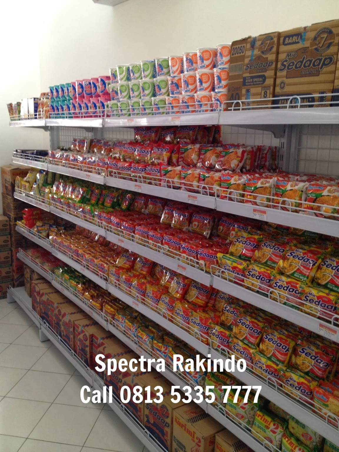 SPECTRA RAKINDO Contoh  Display Produk Swalayan