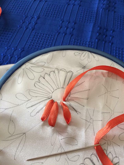 Ribbon Pillow Work Craft DIY