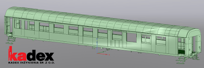 Model 3D wagonu