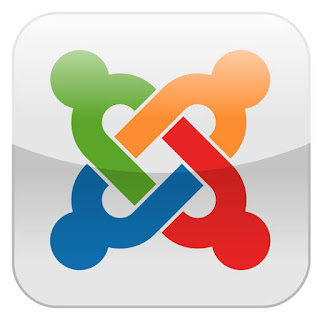 Colourful logo of joomla