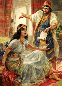 Mordecai was upset, but took his pleas to Esther to help her people.