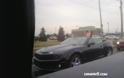 First pictures of Chevy Camaro 2012