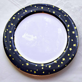 Sakura dinner plate Galaxy pattern