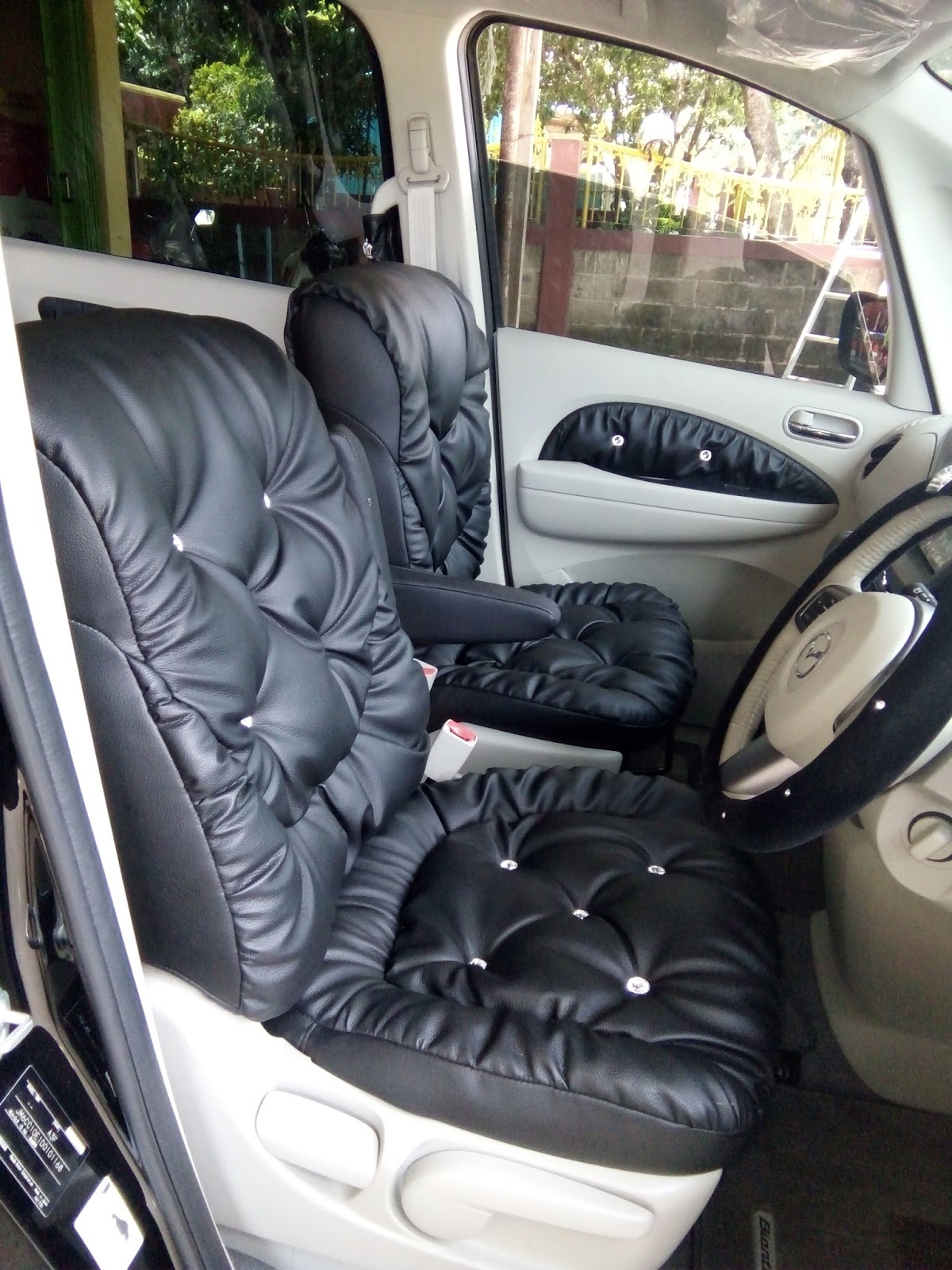 ALVARO JOK MOBIL INTERIOR CAR LEATHER SEAT VARIASI JOK DAN PLAFON