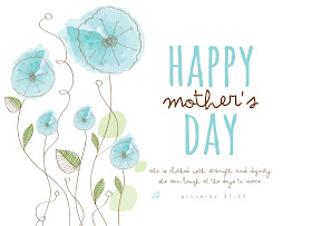 LostBumblebee ©2014 Mother's Day Card 5x7 Free Printable Personal use 