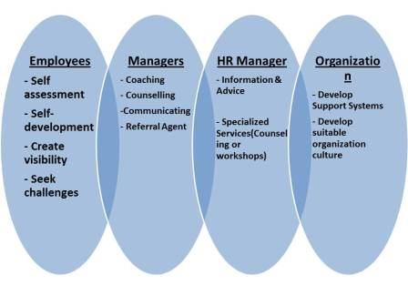 Career Management | Role of Employees, Managers, Human Resource and the Company in career Development