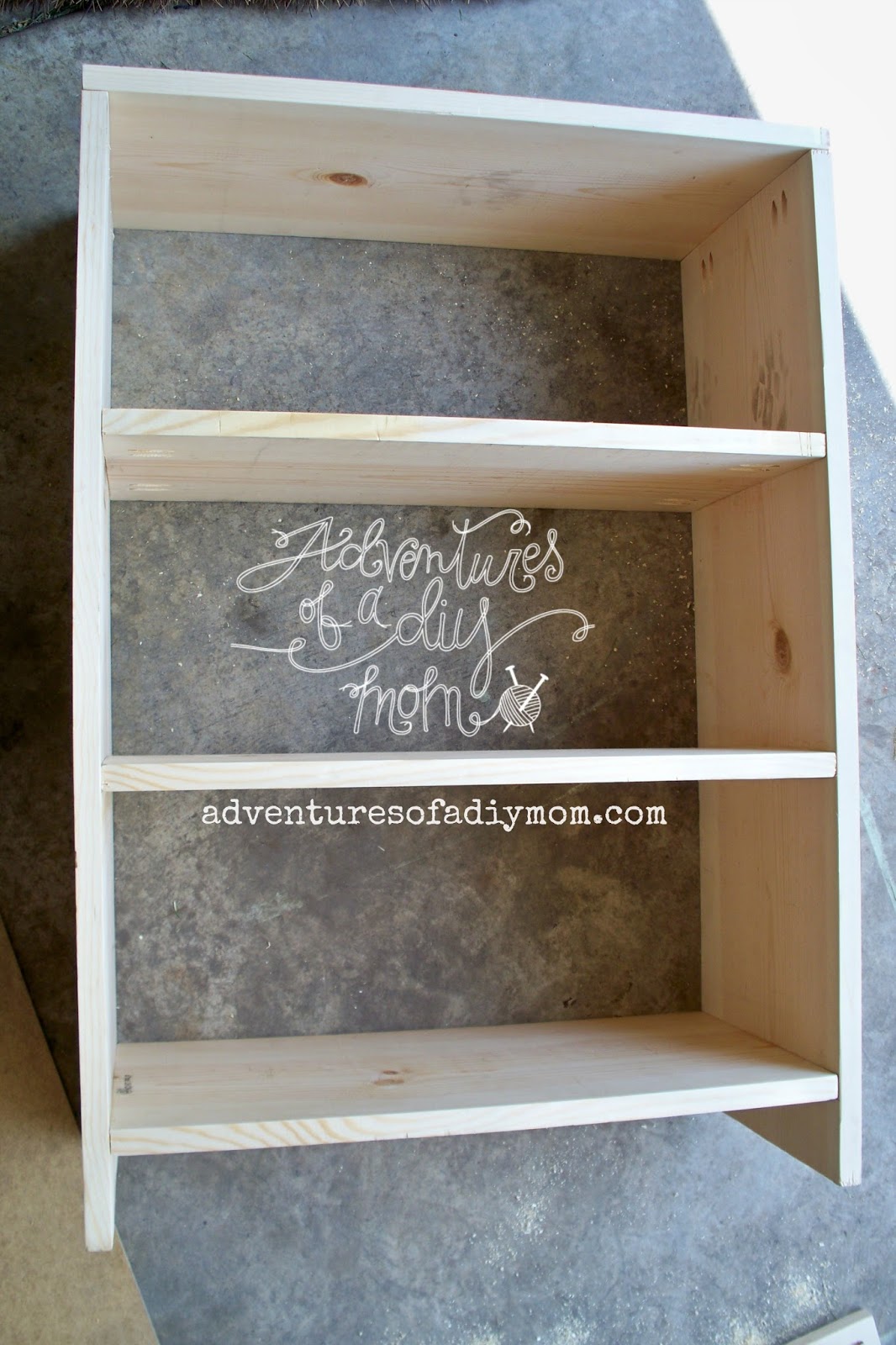 constructing a bookshelf