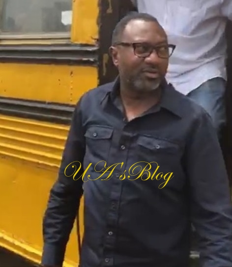 Billionaire Mogul, Femi Otedola Seen Inside 'Molue' In Lagos (Watch)