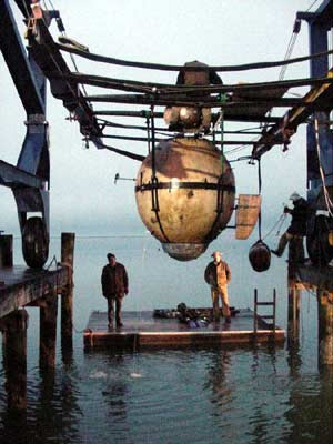 submarine tested
