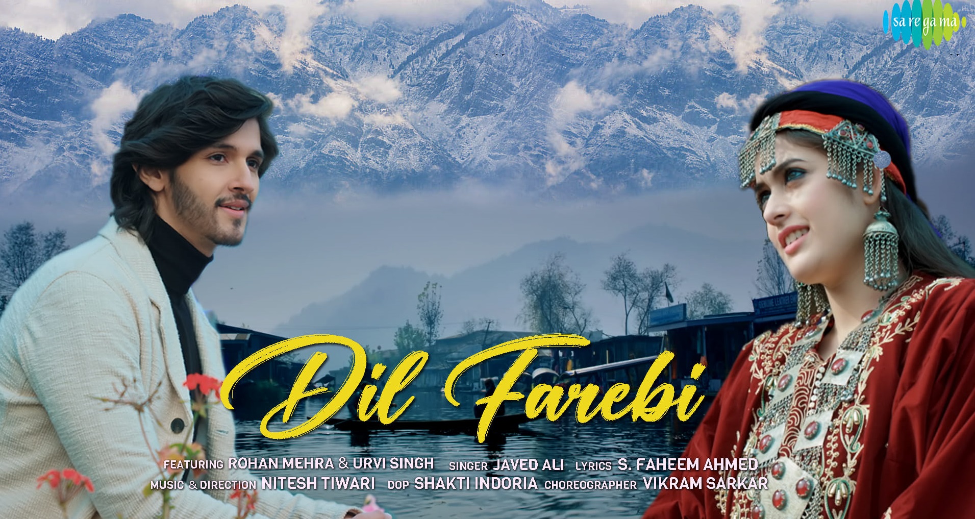 Actress Urvi Singh and Rohan Mehra Share New Song “Dil Farebi” music video