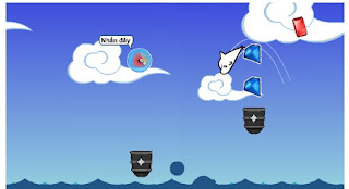 Chơi game hành trình của angry birds