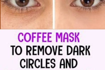 Coffee mask to remove dark circles and reaffirm the face