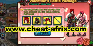 Cheat Valentine’s day 2013 Ninja Saga Fiddler