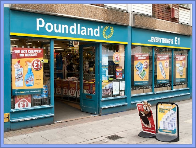 Typical Poundland Store
