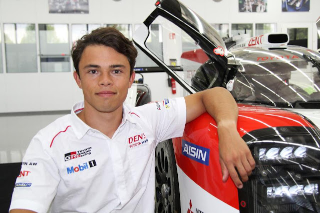 De Vries como Reserva de Toyota en el WEC