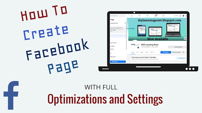 How To Create Facebook Page 