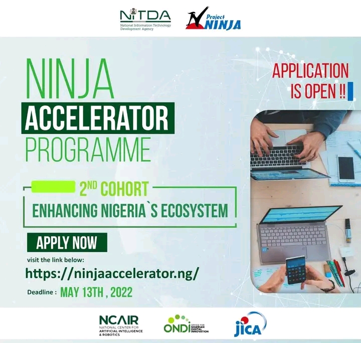 Apply: NITDA In conjunction With Japan International Cooperation Agency (JICA) Open Application Portal For Next Innovation with Japan (NINJA) Accelerator in Nigeria