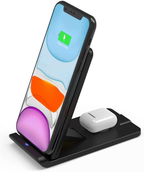 ToneGod 2 in 1 Qi-Fast 10W Max Wireless Charging Stand