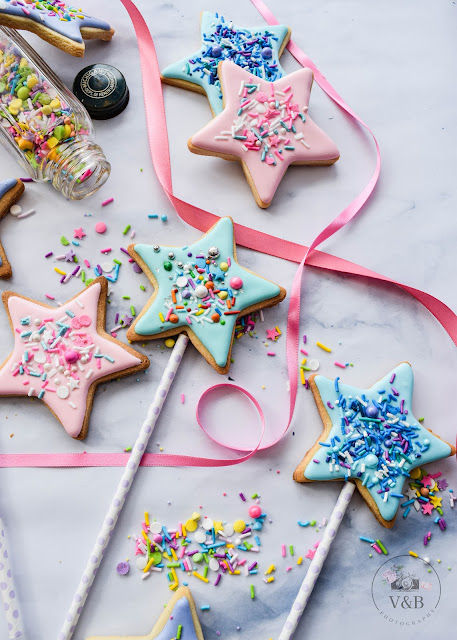 Galletas de Vainilla y Sprinkles