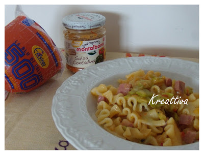 ricetta con pasta zucchine e mortadella