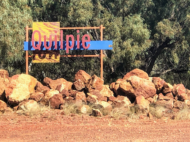 Quilpie town sign