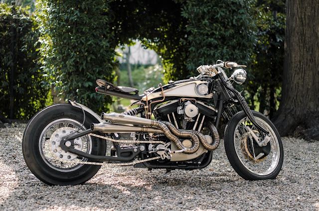 Harley Davidson Sportster By South Garage Motorcycles Hell Kustom