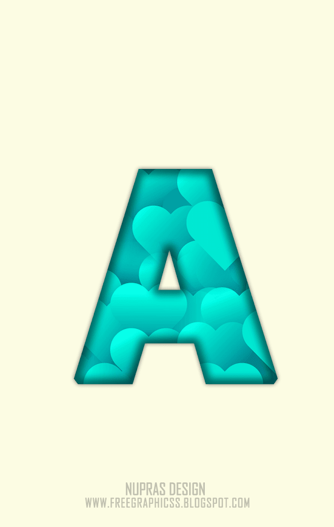 Alphabet Letters Design A to Z 