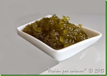 MERMELADA DE PIMIENTOS VERDES